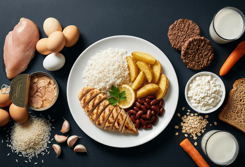 Бюджетное питание для набора мышечной массы