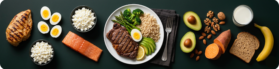 Бжу при наборе массы