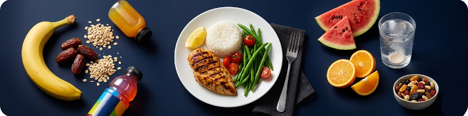 Питание спортсменов во время соревнований