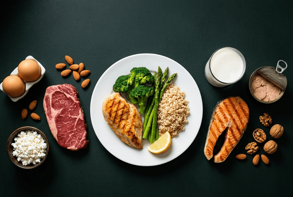 Правильное питание для набора мышечной массы