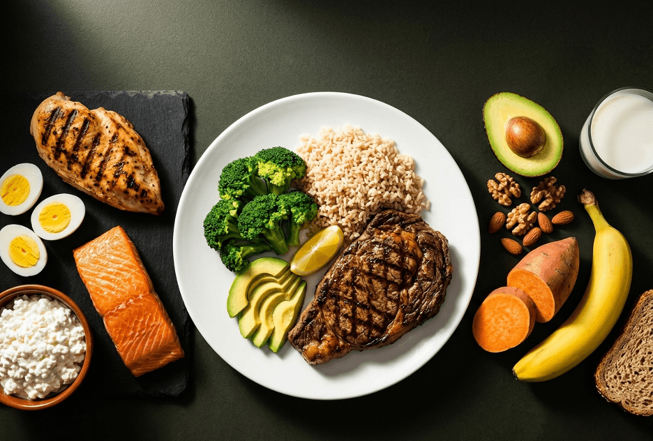 Бжу при наборе массы