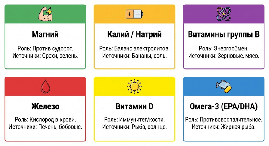 Ключевые микронутриенты