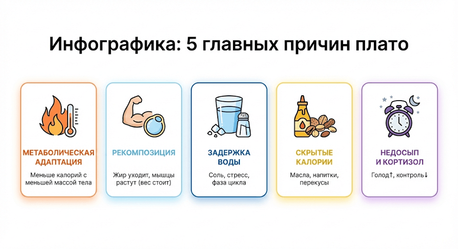 5 причин плато