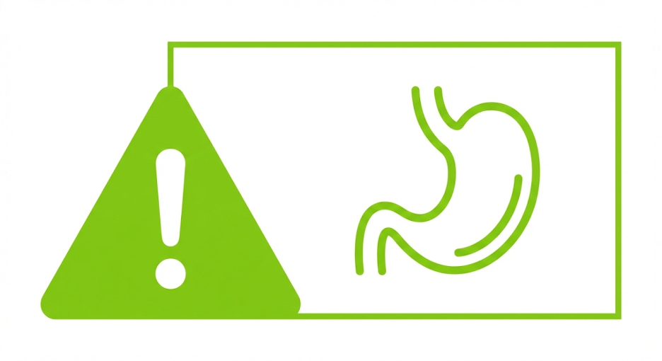 Выделенный блок «Противопоказания к острому»