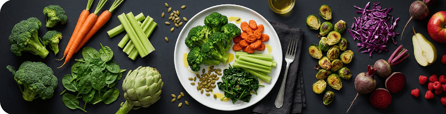 Овощи, богатые клетчаткой: полный список продуктов