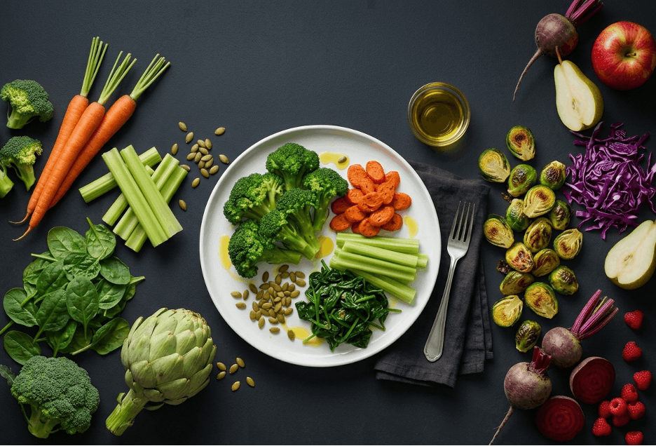 Овощи, богатые клетчаткой: полный список продуктов