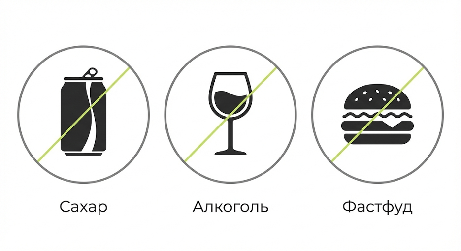 Продукты, снижающие секрецию гормона роста