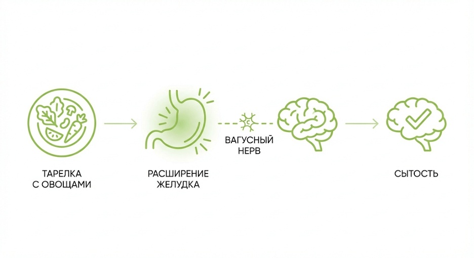 Как энергетическая плотность помогает наесться при дефиците калорий