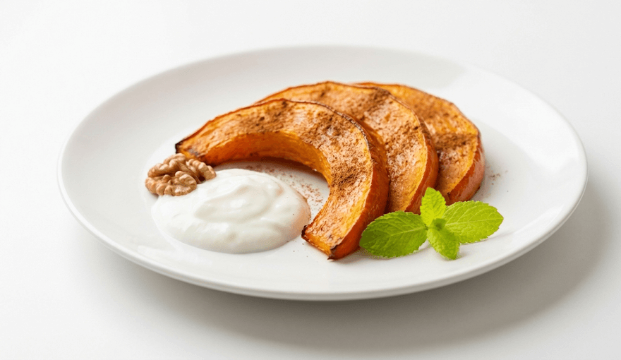 ПП-десерт — запечённая тыква