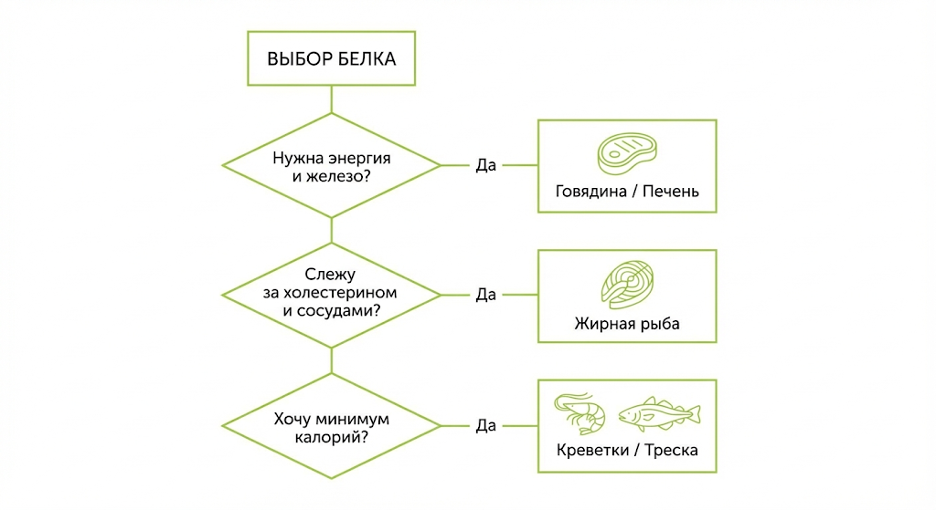 Дерево решений: «Что выбрать сегодня?»