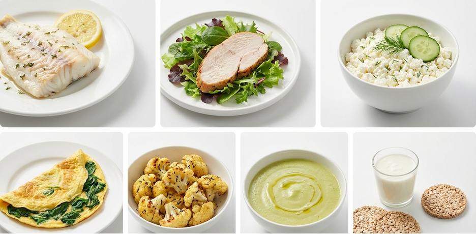 Топ-7 вариантов легких ужинов, которые помогают не поправиться: белок + овощи