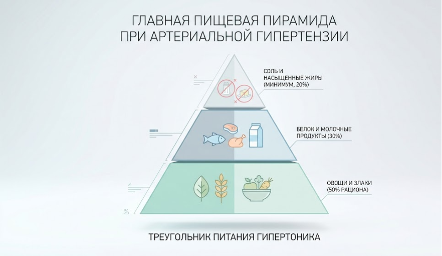 Треугольник питания гипертоника