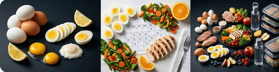 Яичная диета: основы похудения и подробное меню на неделю