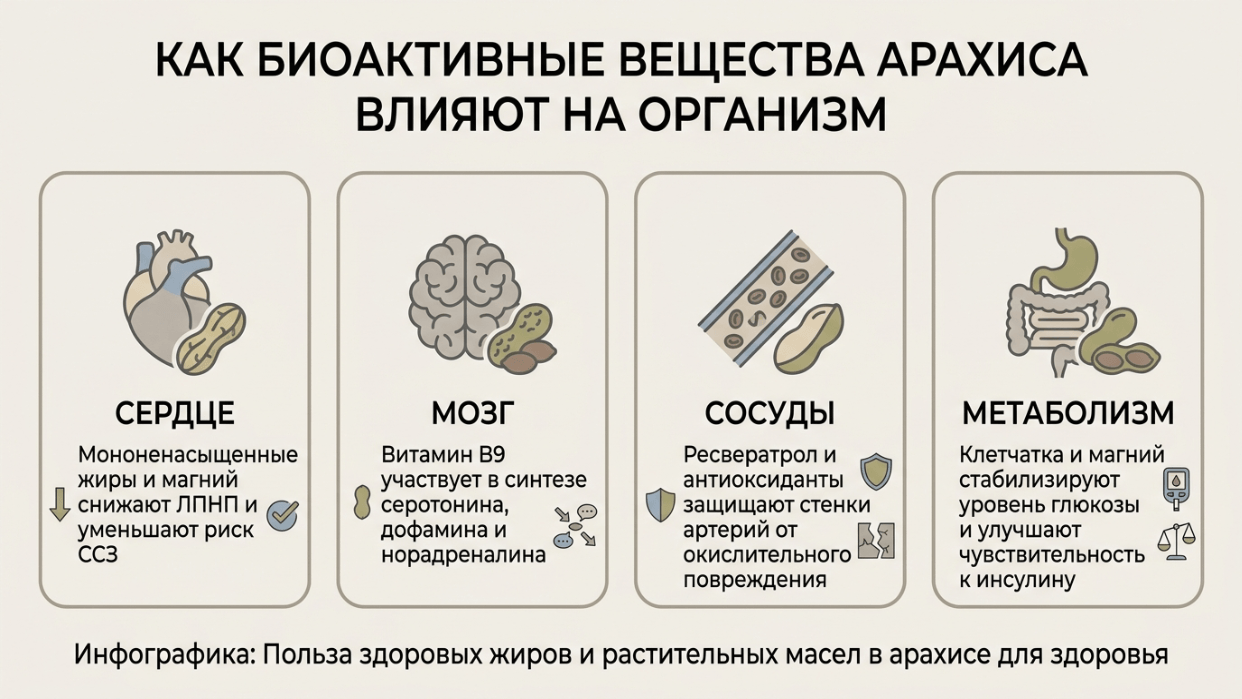 Арахис польза и вред для организма мужчин и женщин